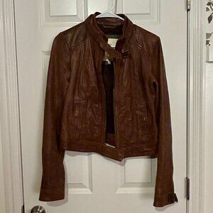 Abercrombie and Fitch Women’s Leather Jacket